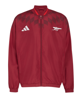 adidas FC Arsenal London Stadium Jacke Rot - rot