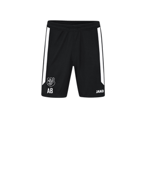 JAKO Power Short Schwarz Weiss F802