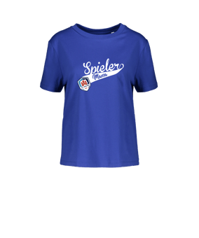 Merch Muser T-Shirt Women Worker Blue | #spielermama