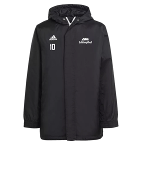 adidas Entrada 22 Stadium Winterjacke Schwarz