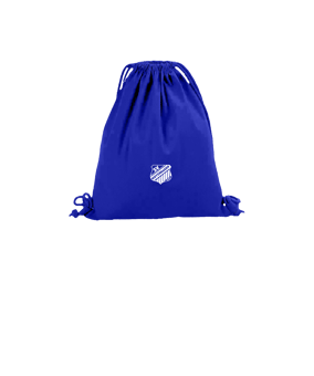 Merch Organic Premium Cotton Gymsack Bright Royal