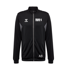 Hummel hmlAUTHENTIC PL Trainingsjacke Schwarz F2001