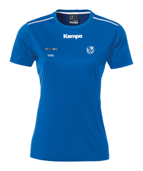 Kempa Poly T-Shirt Damen Blau F09