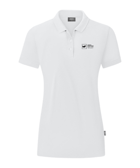 JAKO Organic Poloshirt Damen Weiss F000