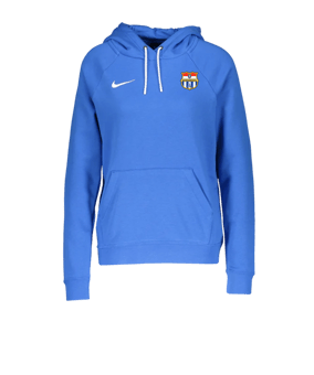 Nike Park 20 Fleece Hoody Damen Blau Weiss F463