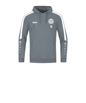 JAKO Power Hoody Kids Grau Weiss F840