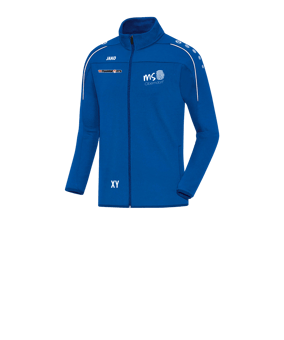 JAKO Classico Trainingsjacke Kids Blau Weiss F04