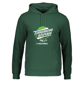 Merch Drummer 2.0 Hoody Bottle Green | #faustball