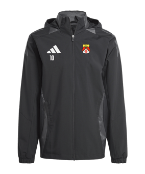 adidas Tiro 24 Competition Allwetterjacke Schwarz