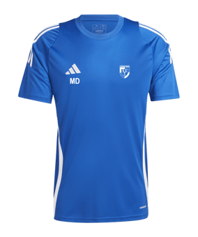 adidas Tiro 24 Trikot Blau Weiss