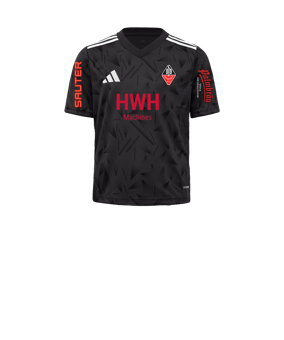 adidas Team Icon 25 Trikot Kids Schwarz