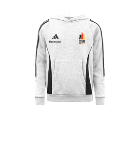 adidas Tiro 24 Hoody Weiss Schwarz