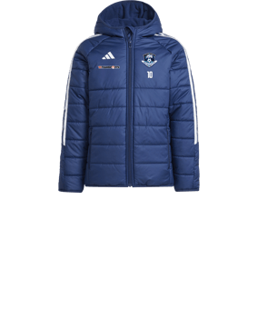 adidas Tiro 24 Winterjacke Kids Blau Weiss