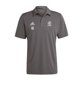 adidas Entrada 22 Poloshirt Grau