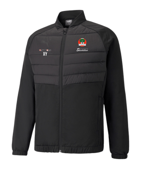 PUMA teamLIGA Hybrid Jacke Schwarz F03