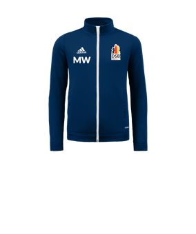 adidas Entrada 22 TK Trainingsjacke Kids Blau