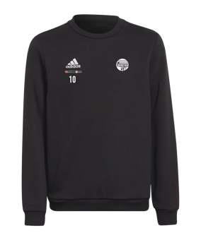 adidas Entrada 22 Sweatshirt Kids Schwarz