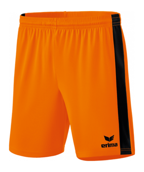 Erima Retro Star Short Kids Orange Schwarz - orange