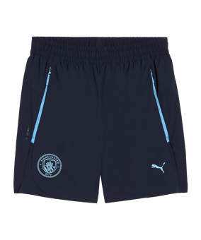 PUMA Manchester City Pumatech Relaxed Woven Short Blau F06 - blau