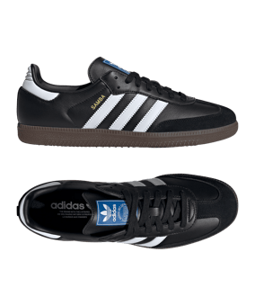 adidas Originals Samba OG Schwarz - schwarz
