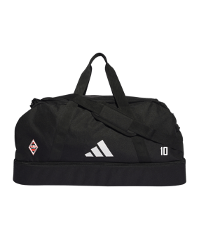 adidas Tiro League Duffel Bag Gr. L Schwarz Weiss