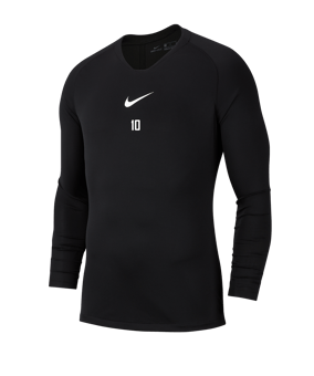 Nike Park First Layer Top Schwarz F010