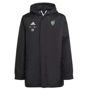 adidas Entrada 22 Stadium Jacke Schwarz