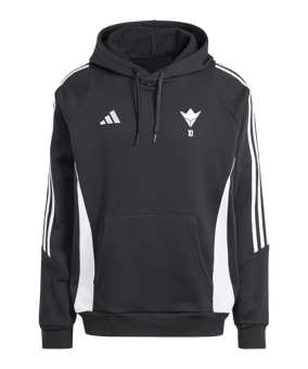Sweat à capuche adidas Tiro 24 noir blanc 