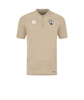 JAKO Pro Casual Poloshirt Beige F385 