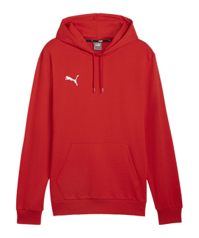 PUMA teamGOAL Casuals Hoody Rot F01 - rot