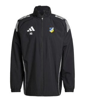 adidas Tiro 25 Competition Regenjacke Schwarz