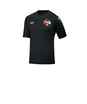 JAKO Team Trikot kurzarm Kids Schwarz F08