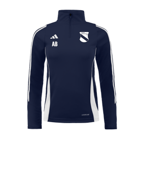 adidas Tiro 24 Trainingstop Damen Blau Weiss