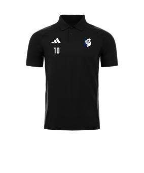 adidas Tiro 24 Comp Poloshirt Schwarz Grau