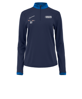 Nike Academy 25 Drill Top Sweatshirt Damen Blau F410