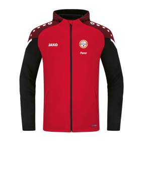 JAKO Performance Kapuzenjacke Rot F101
