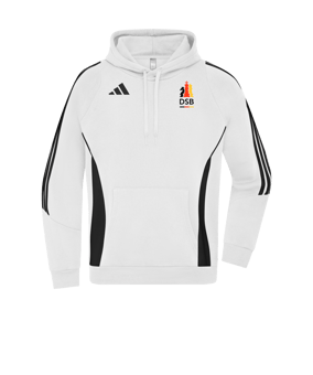 adidas Tiro 24 Hoody Weiss Schwarz