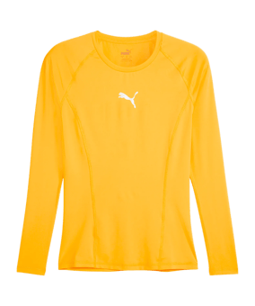 PUMA LIGA Baselayer Sweatshirt Orange F076 - orange
