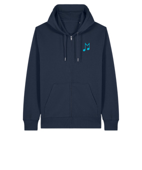 11tsmerch Merch Connector 2.0 Zip Sweatjacke French Navy FC727 Sweatjacke Blau