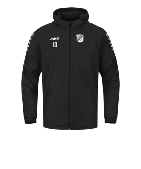 JAKO Team 2.0 Allwetterjacke Kids Schwarz F800