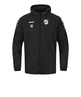 JAKO Team 2.0 Allwetterjacke Kids Schwarz F800