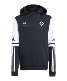 adidas Squadra 25 Hoody Kids Schwarz