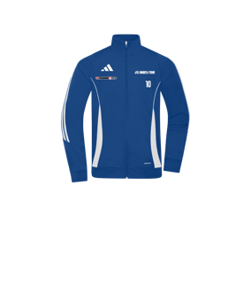 adidas Tiro 24 Trainingsjacke Kids Blau Weiss 