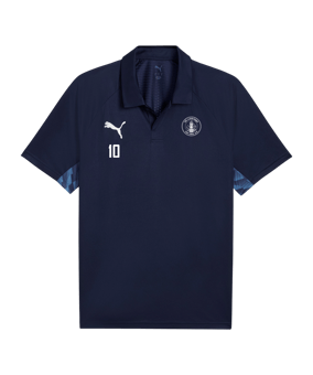 PUMA teamLIGA26 Sideline Polo Blau F06