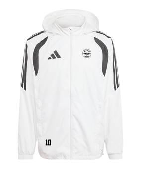 adidas Tiro 26 League Windjacke Weiß