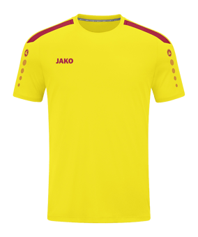 JAKO Power Trikot Kids Gelb Rot F302 - gelb