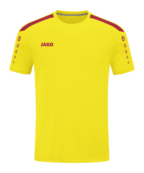 JAKO Power Trikot Kids Gelb Rot F302 - gelb