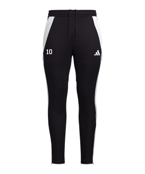 adidas Tiro 24 Trainingshose Schwarz Weiss