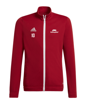 adidas Entrada 22 TK Trainingsjacke Kids Rot