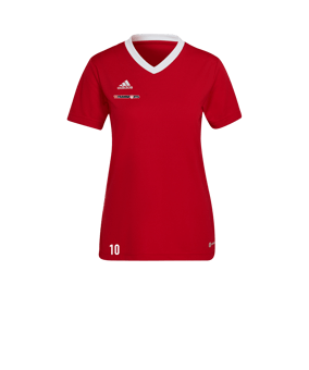 adidas Entrada 22 Trikot Damen Rot Weiss